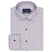 Men's Floral Patterned Cotton Shirt
