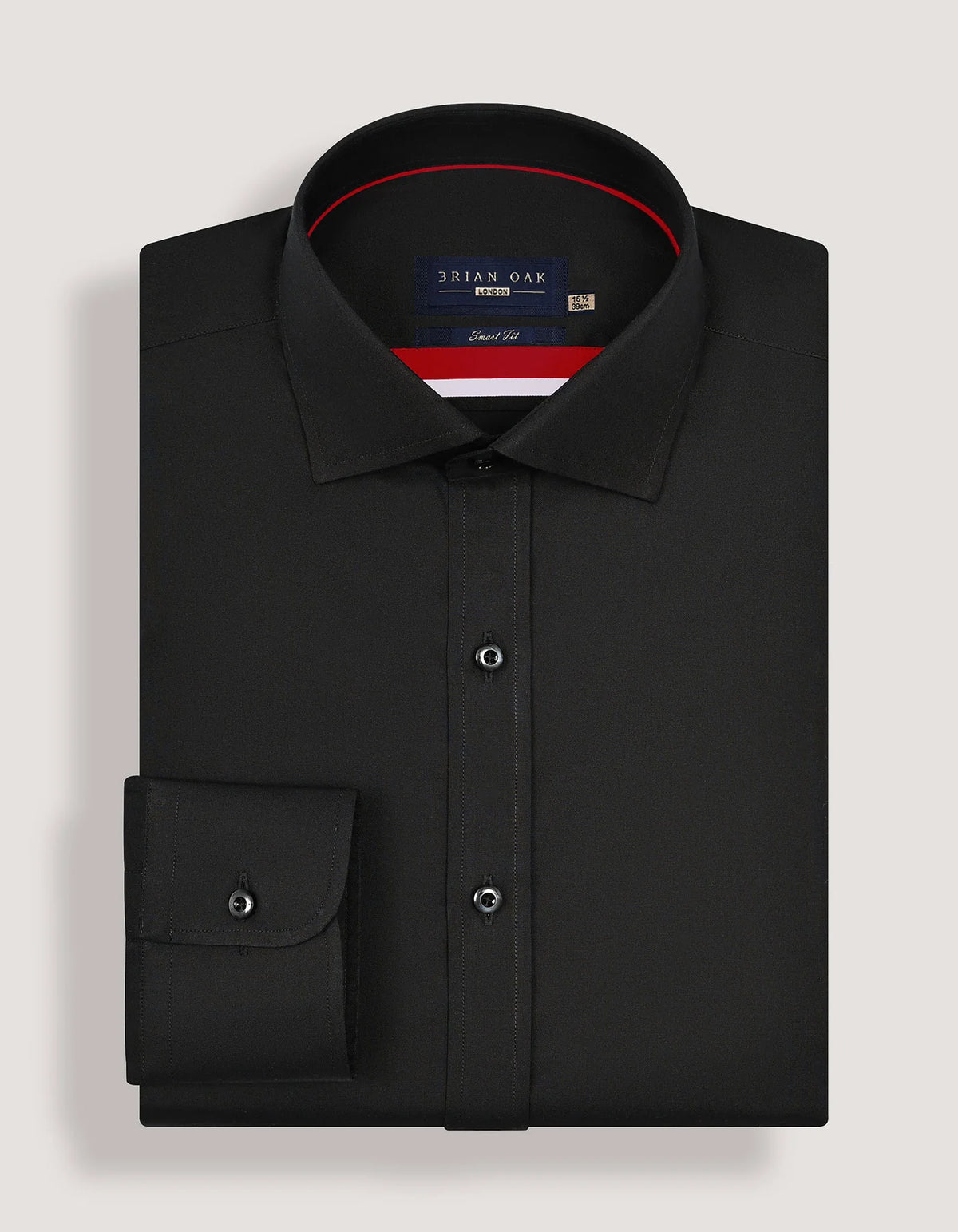 Men's Black Oxford Dress Shirt