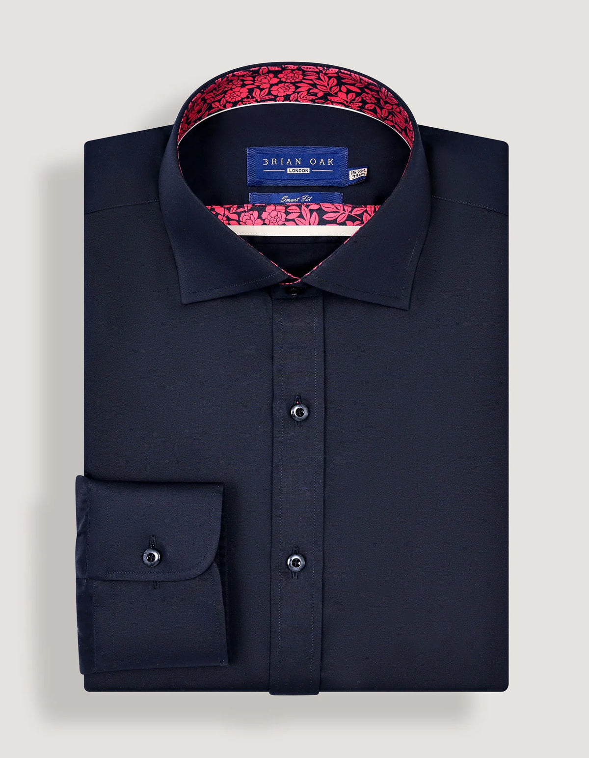 Men's Black Satin Designer Dress Shirt