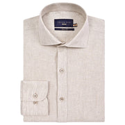 Men's Pure Linen Shirt – Fawn