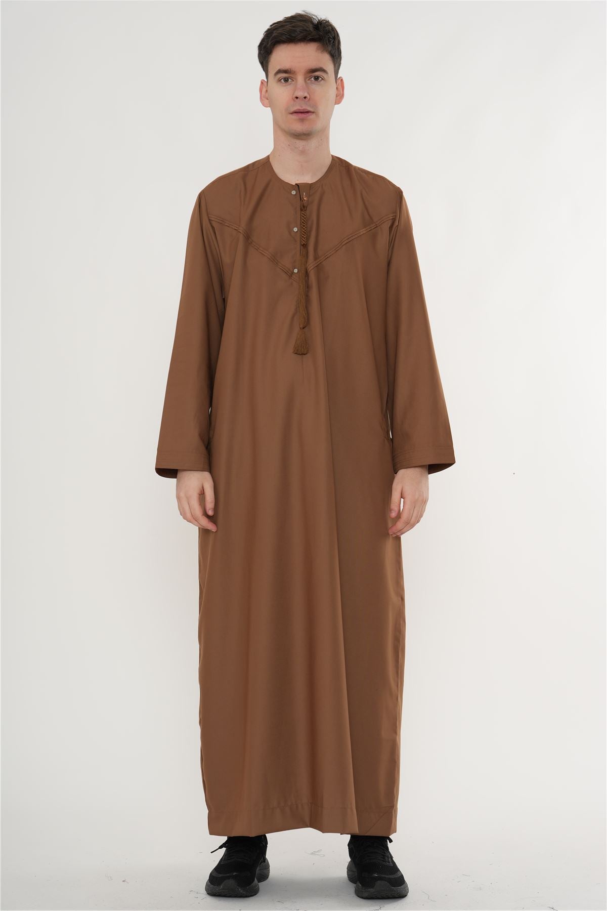 HM11 - Men's Emirati Omani Bobble Button Thobe