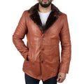 Men's Fur Lining Blazer Coat Jacket Real Leather - Knighthood Store