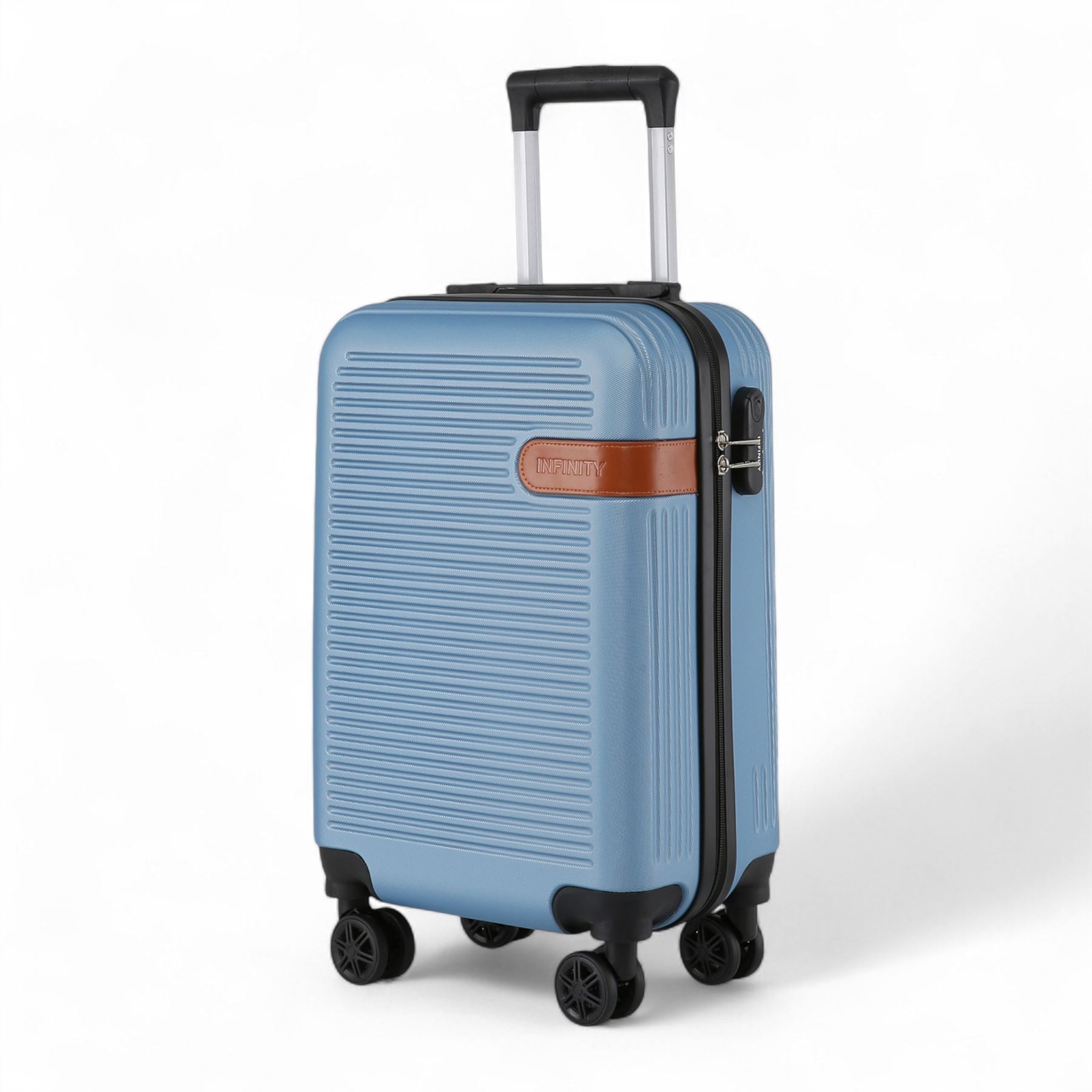 Hard Shell Classic 4-Wheel Luggage Suitcase Set