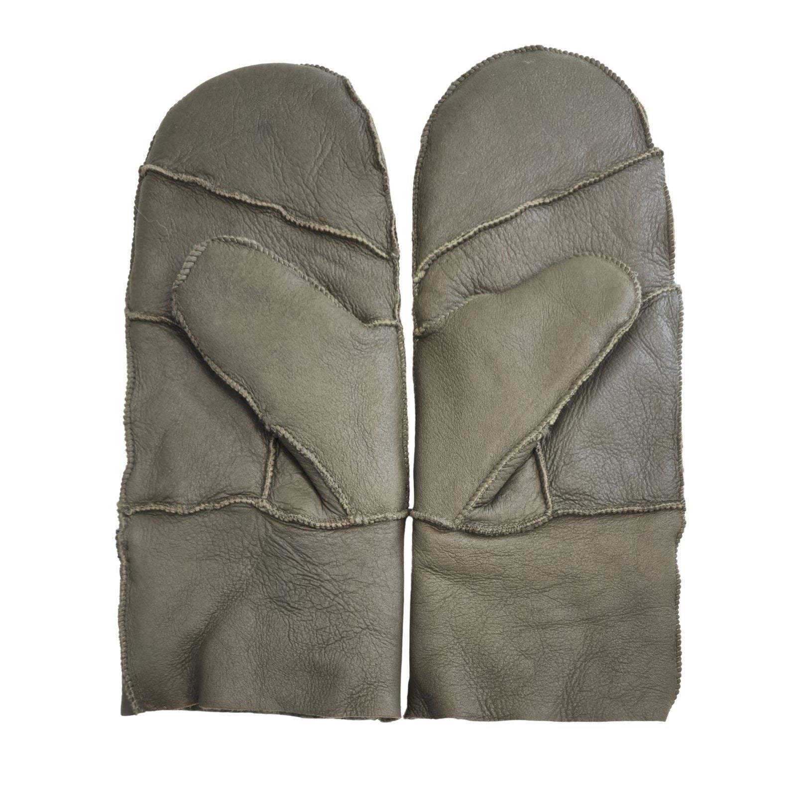 Women’s Premium Leather Shearling Wool Lining Gloves