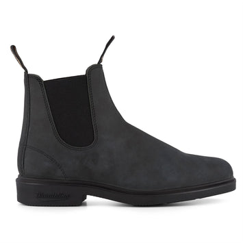 Blundstone 1308 Rustic Black Leather Chiesel Toe Chelsea Boot - Knighthood Store