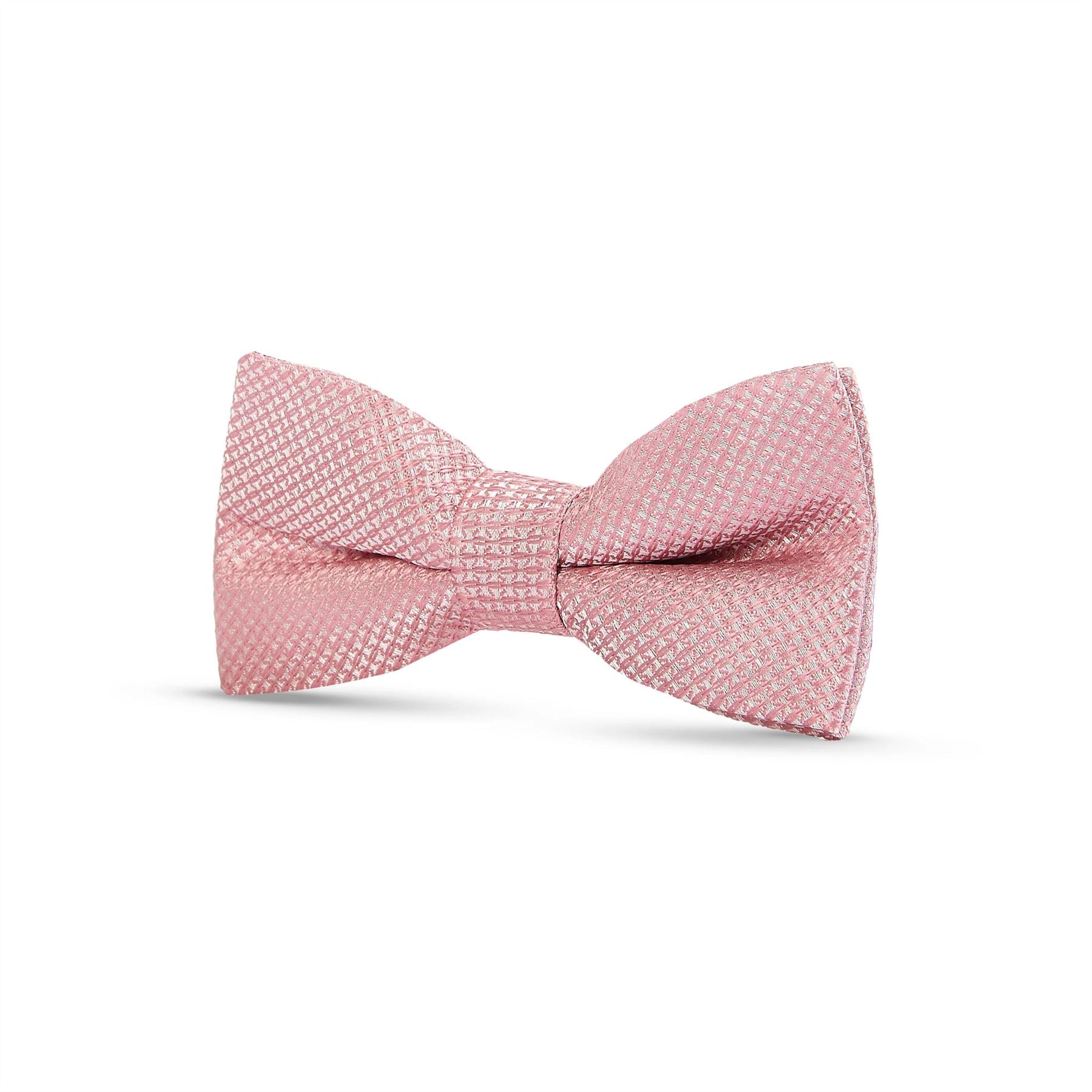 Boys Textured Satin Silk Bow Tie