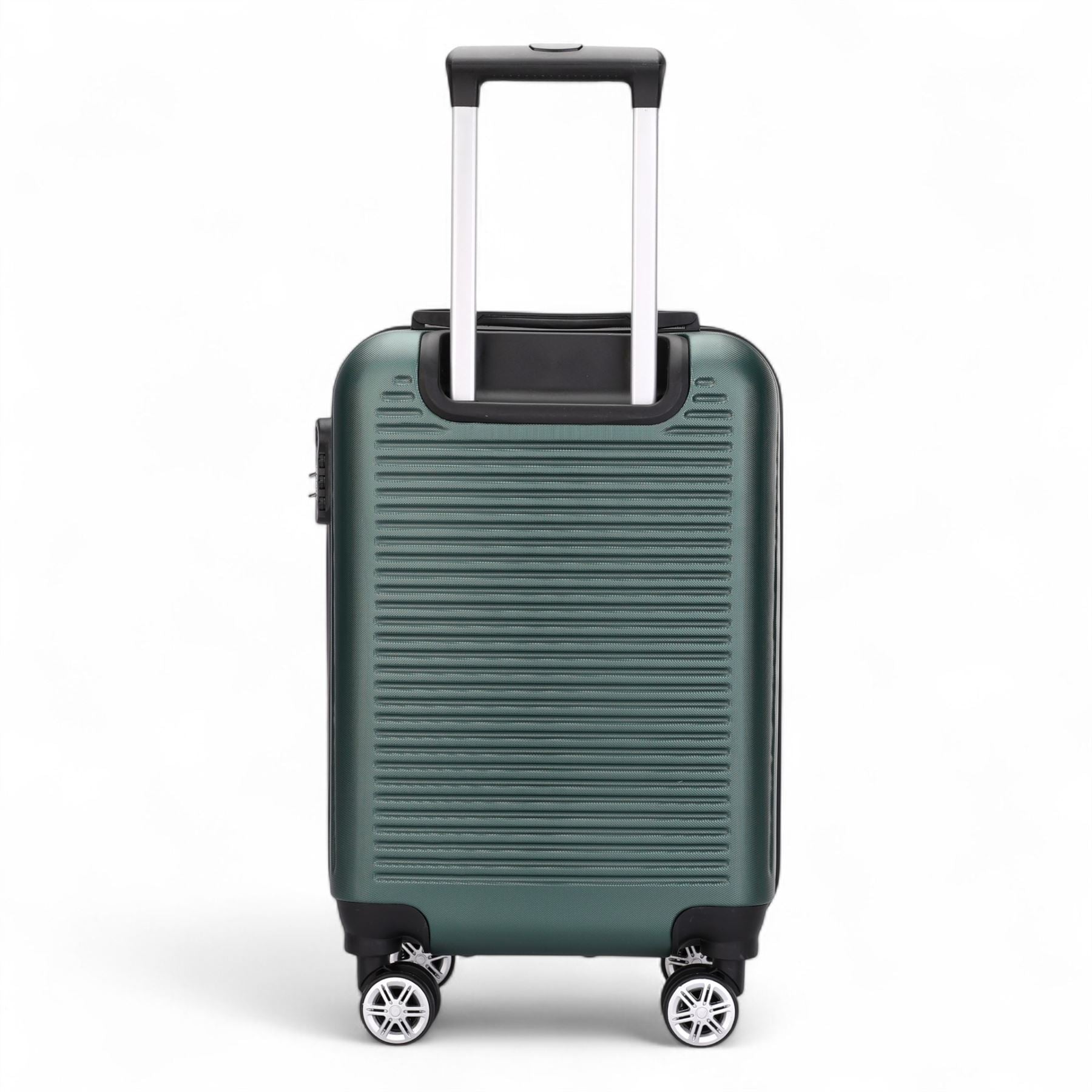 Hard Shell Classic 4-Wheel Luggage Suitcase Set