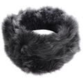 Ladies Womens Toscana Real Sheepskin Headband Neck Scarf Elasticated - Knighthood Store