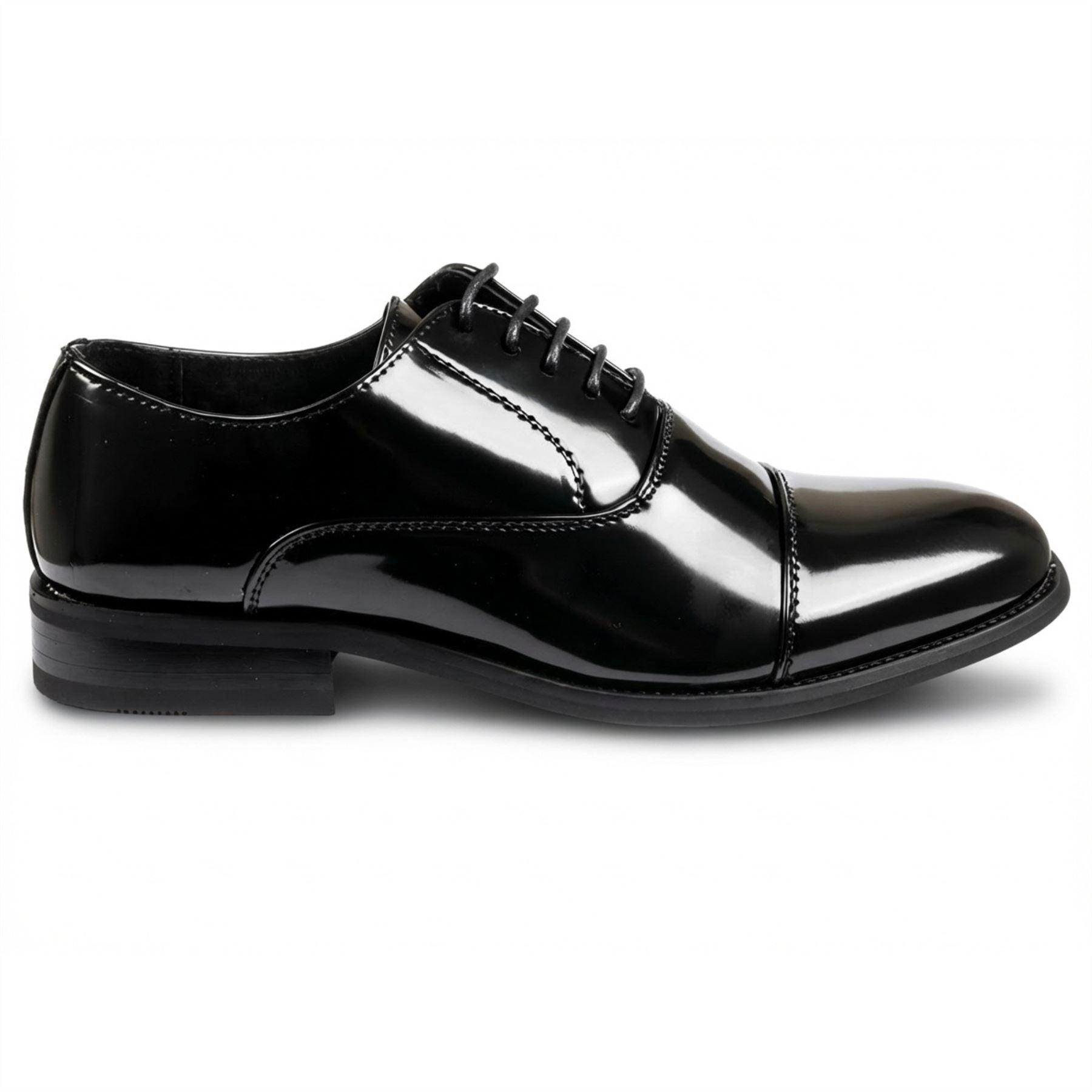 Men’s Classic Cap-Toe Oxford Lace-Up Formal Shoes
