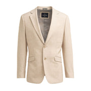 Malibu - Men's Beige Textured Blazer