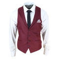 Mens Waistcoat Herringbone Tweed Check 1920s Peaky Blinders Gatsby Vintage - Knighthood Store