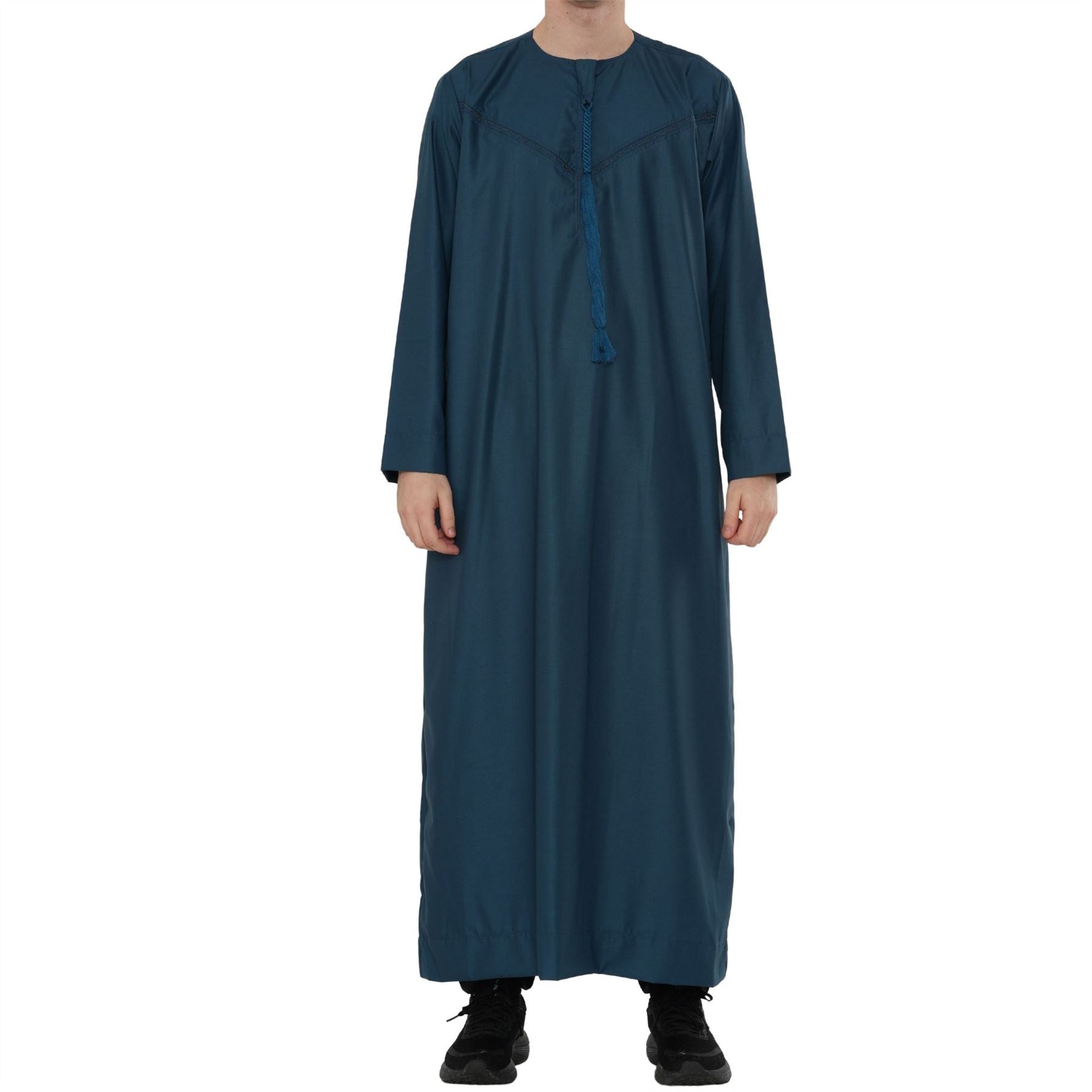 TT-008 - Men's Emirati Omani Arab Tassel Thobe