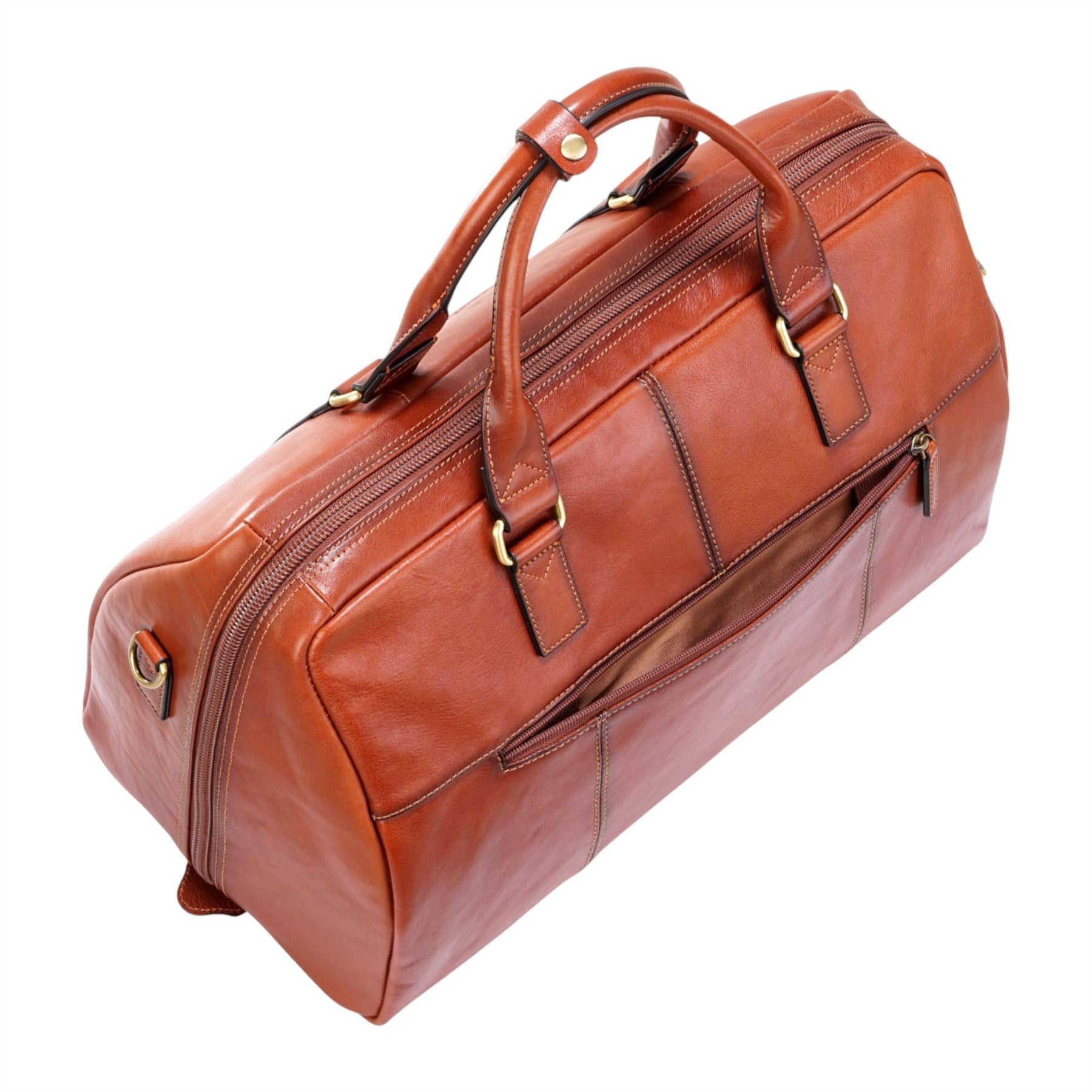 Atlas - Genuine Leather Vintage Duffle Bag