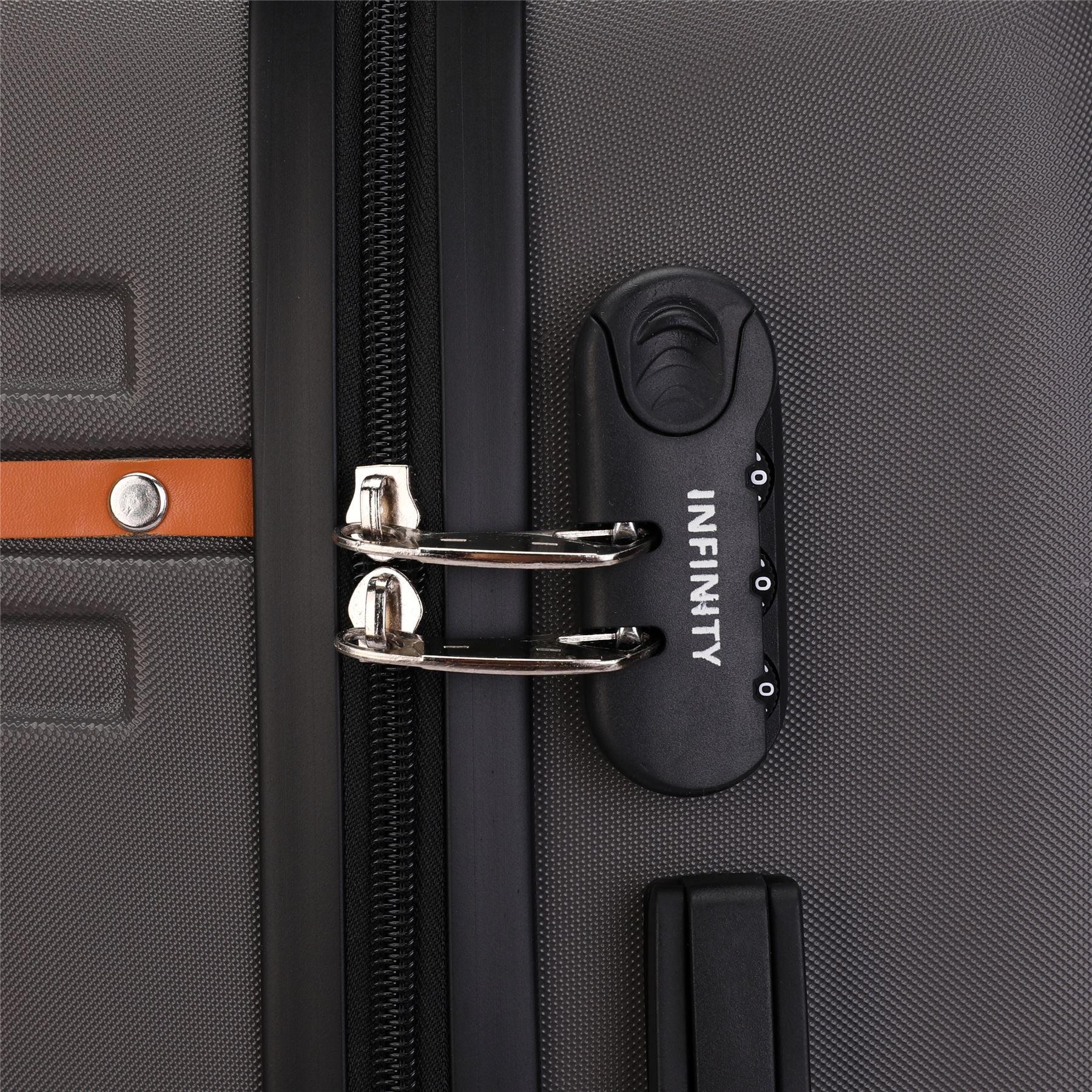 Hard Shell Modern 4-Wheel Luggage Suitcase Set