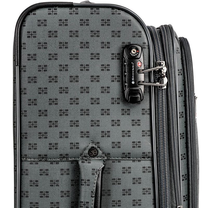 Soft Expandable Waterproof PVC Lightweight Travel Suitcase