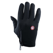 Mens Zip Stretch Cycling Gloves Trouch Screen Ultra Grip Road Mountain Bike - Knighthood Store