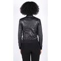 Womens Genuine Leather Bomber Jacket Real Leather Casual Varsity Vintage Casual - Knighthood Store