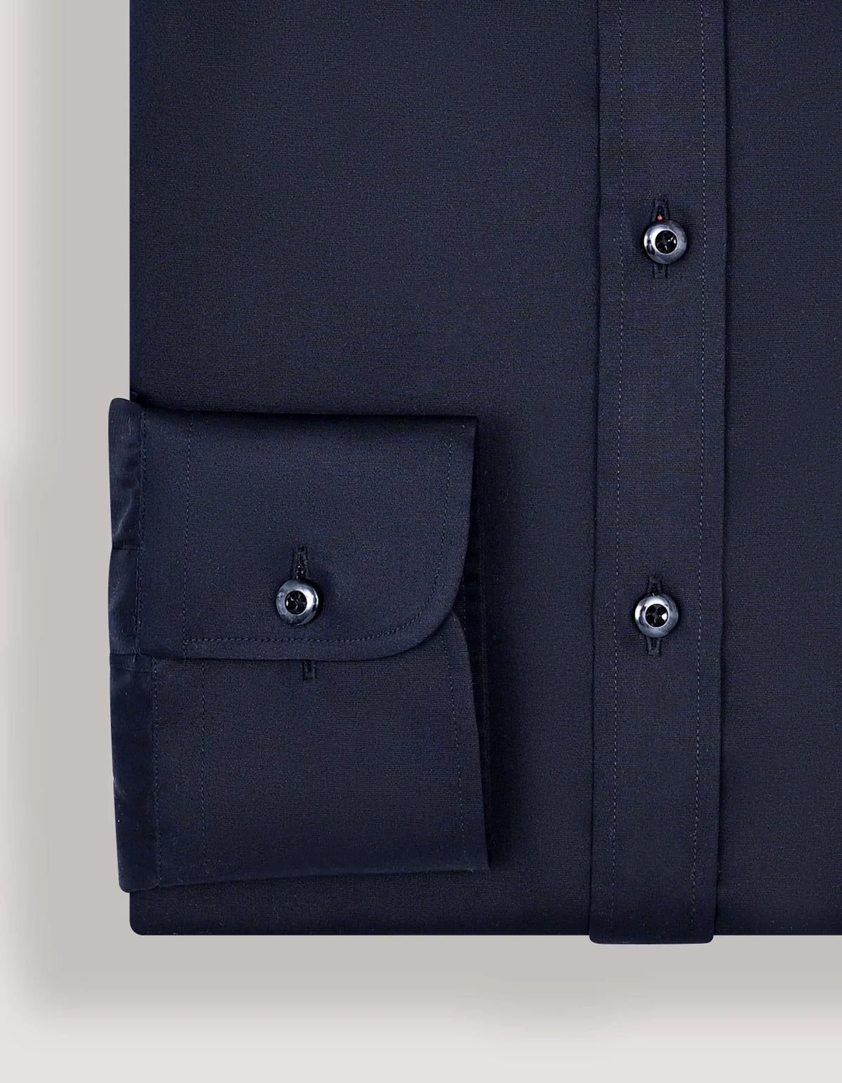 Men's Black Satin Designer Dress Shirt