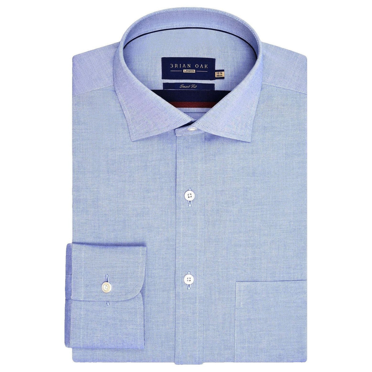 Men's Light Blue Oxford Dress Shirt