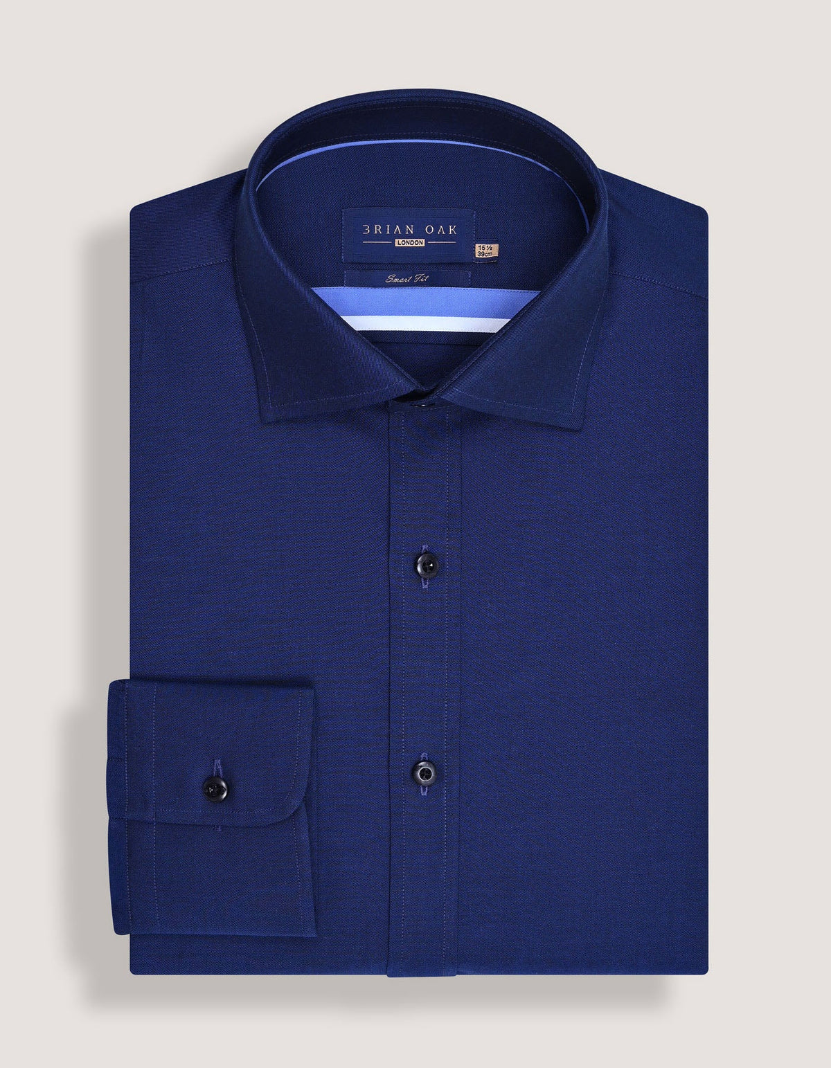 Men's Smart Fit Royal Blue Dress Shirt