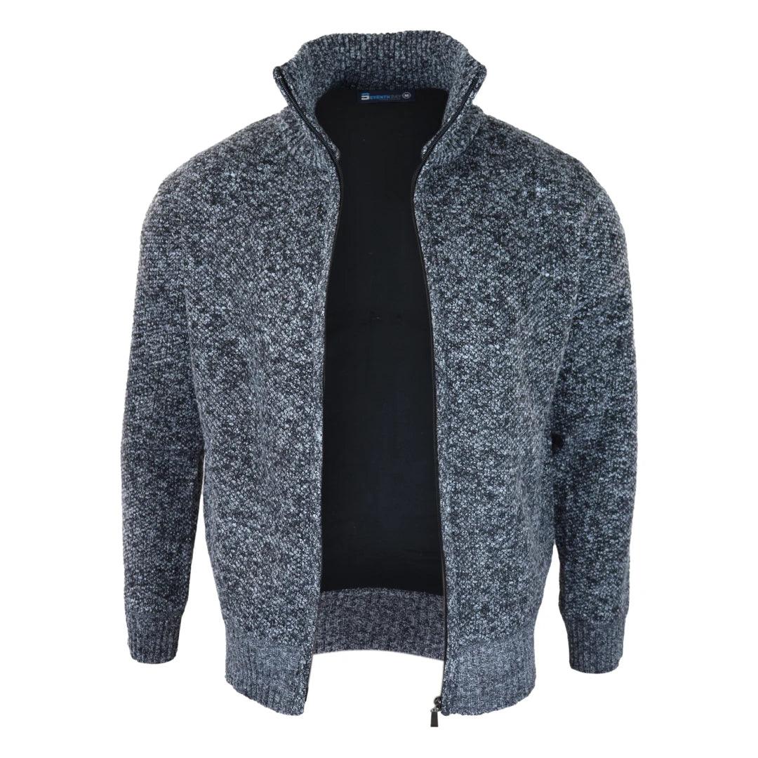 Mens warm fleece jumper sale