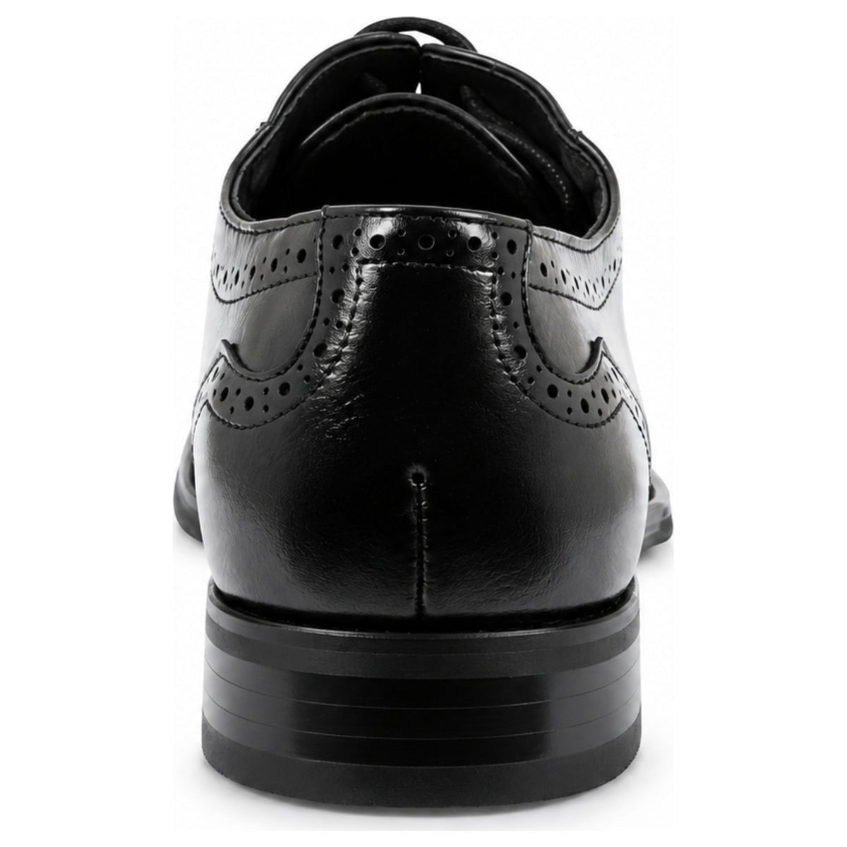 Men's Vegan Leather Formal Lace-Up Oxford Shoes