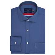 Men's Medium Blue Easy Iron Dress Shirt