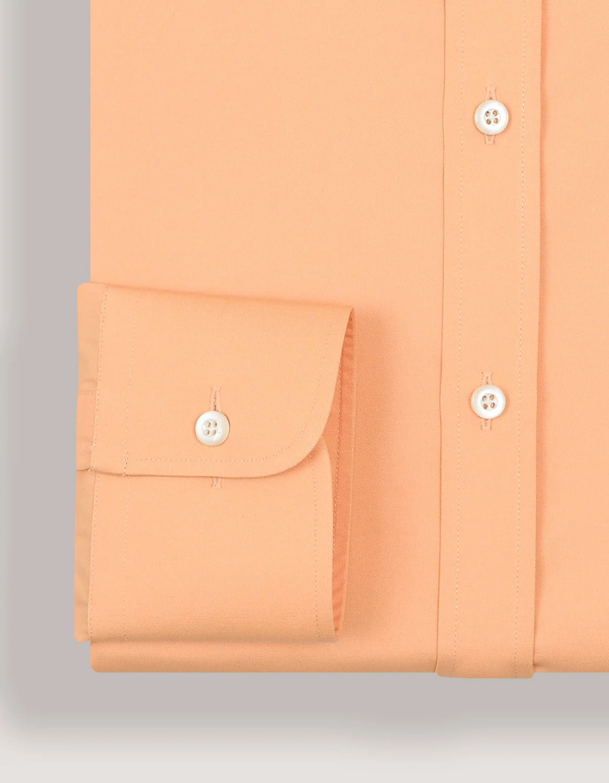 Men's Light Orange Easy Iron Dress Shirt