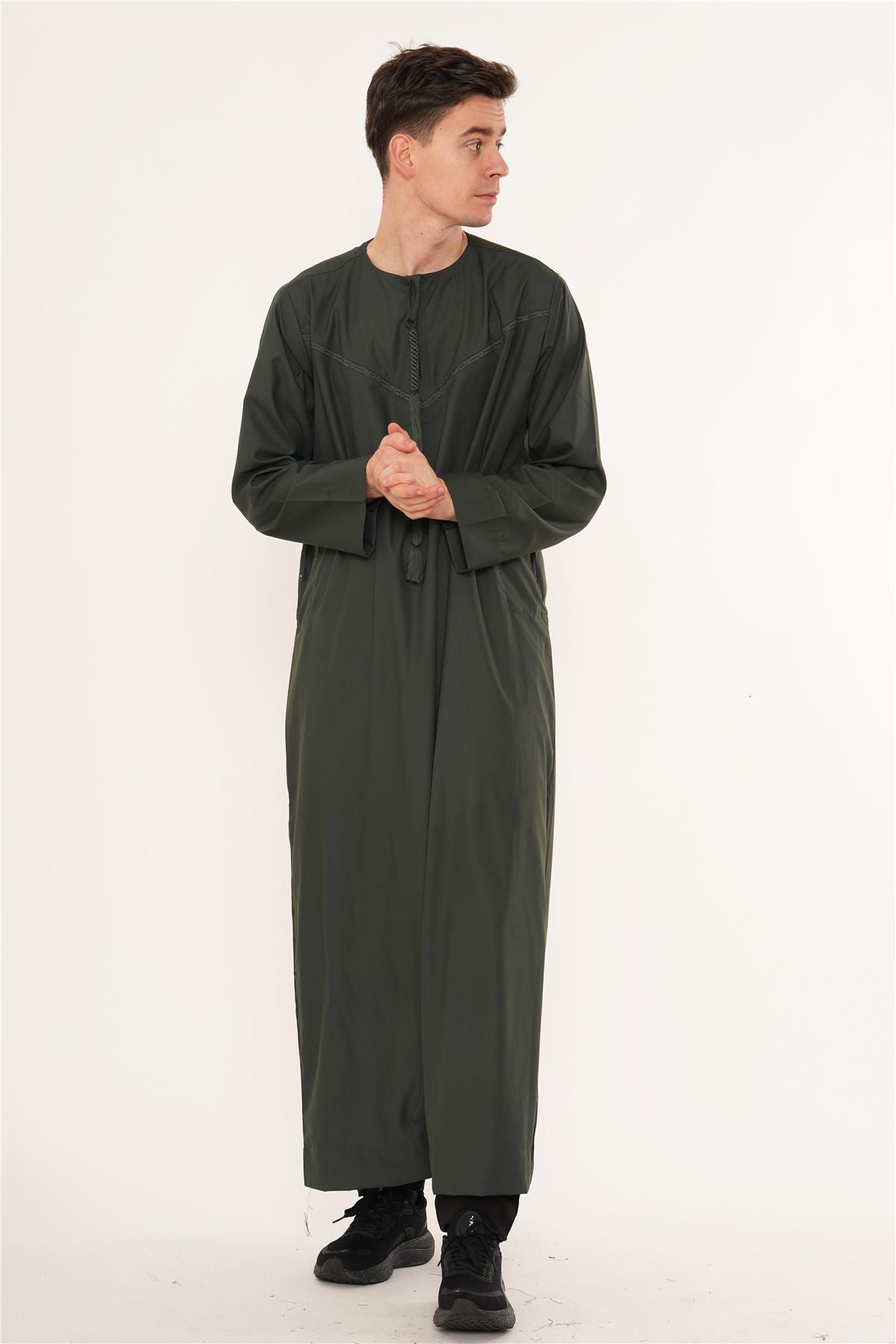 TT-008 - Men's Emirati Omani Arab Tassel Thobe