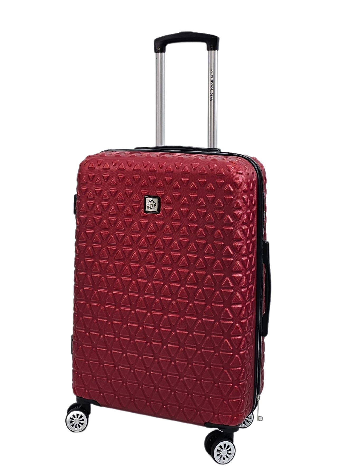 Luggage Suitcase Carry On Hand Cabin Check in Hard-Shell 4 Spinner Wheels Trolley Set