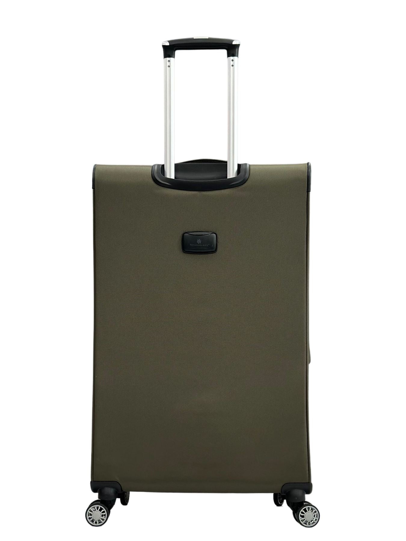 Soft Suitcase Dual 4-Wheel Spinners Expandable Luggage