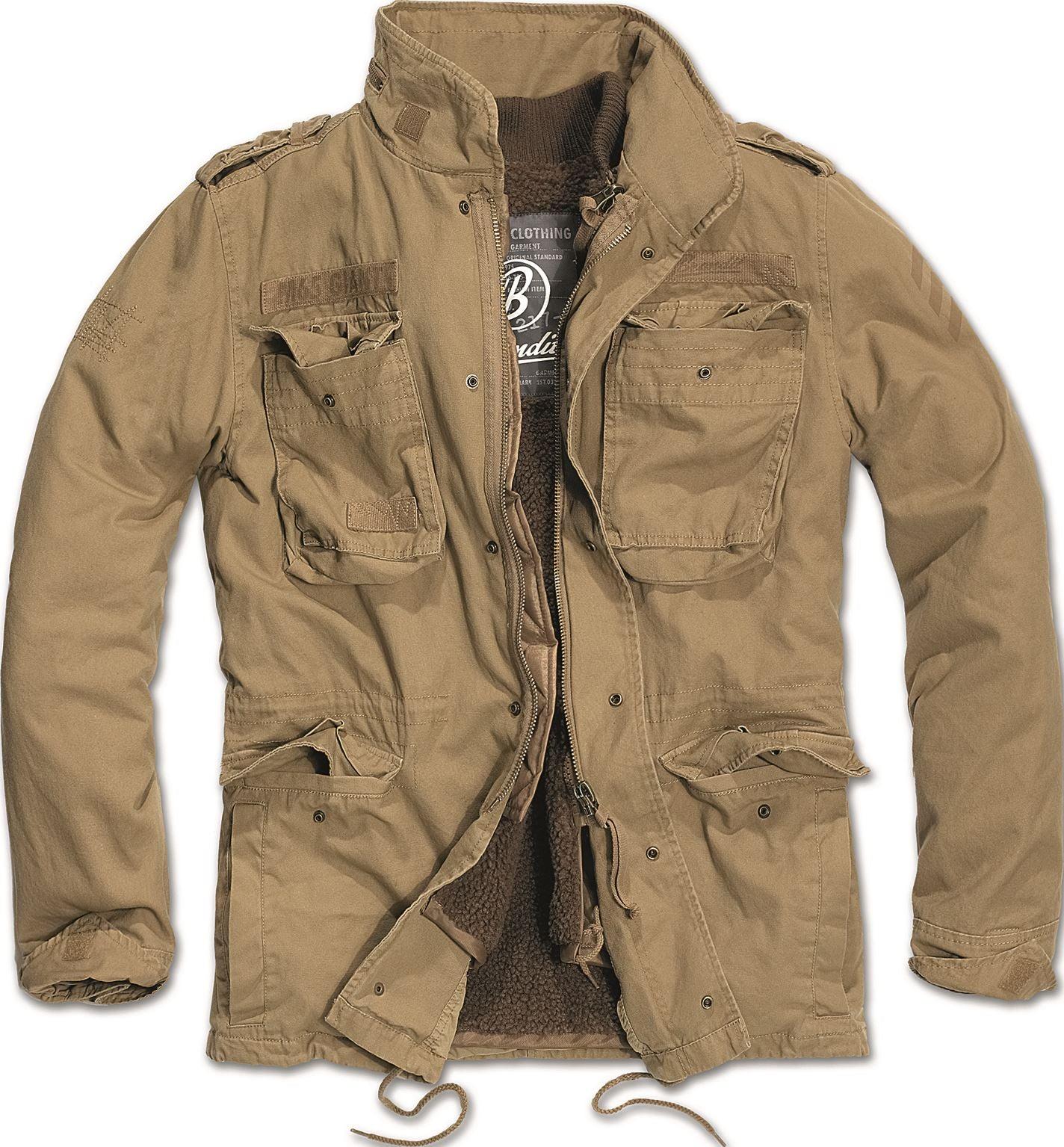 Brandit M65 Giant Military Parka Jacket US Army Combat Zip Fleece Warm Winter - Knighthood Store
