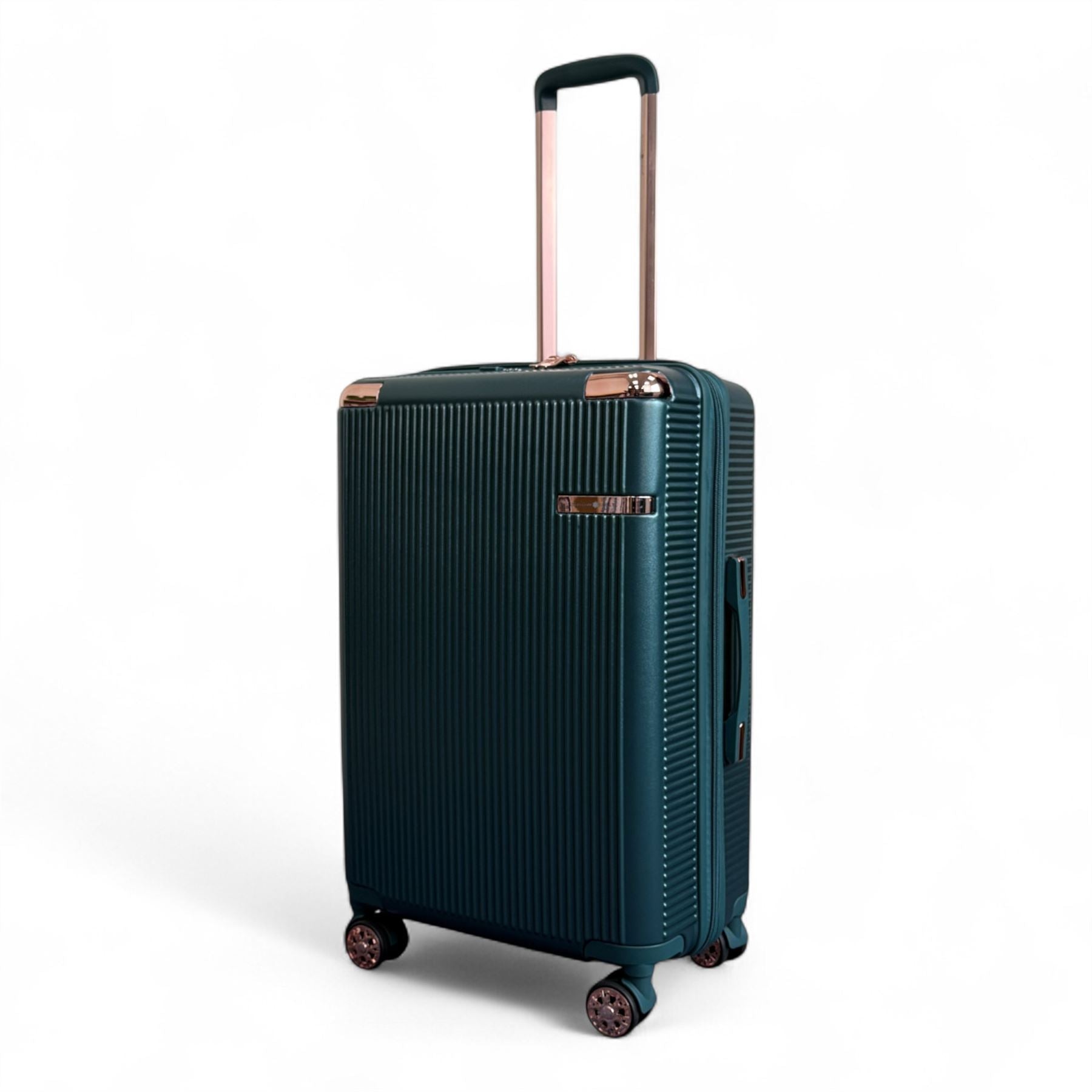 Hard Shell Luggage 8 Spinner Wheels Travel Suitcase