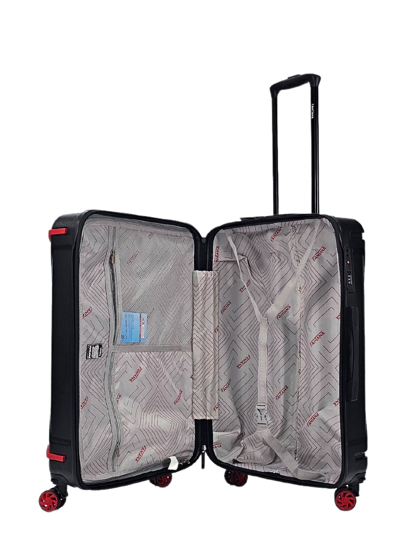 Suitcase Travel Bag Carry On Hand Cabin Check in Hard-Shell Set of 5 Luggage