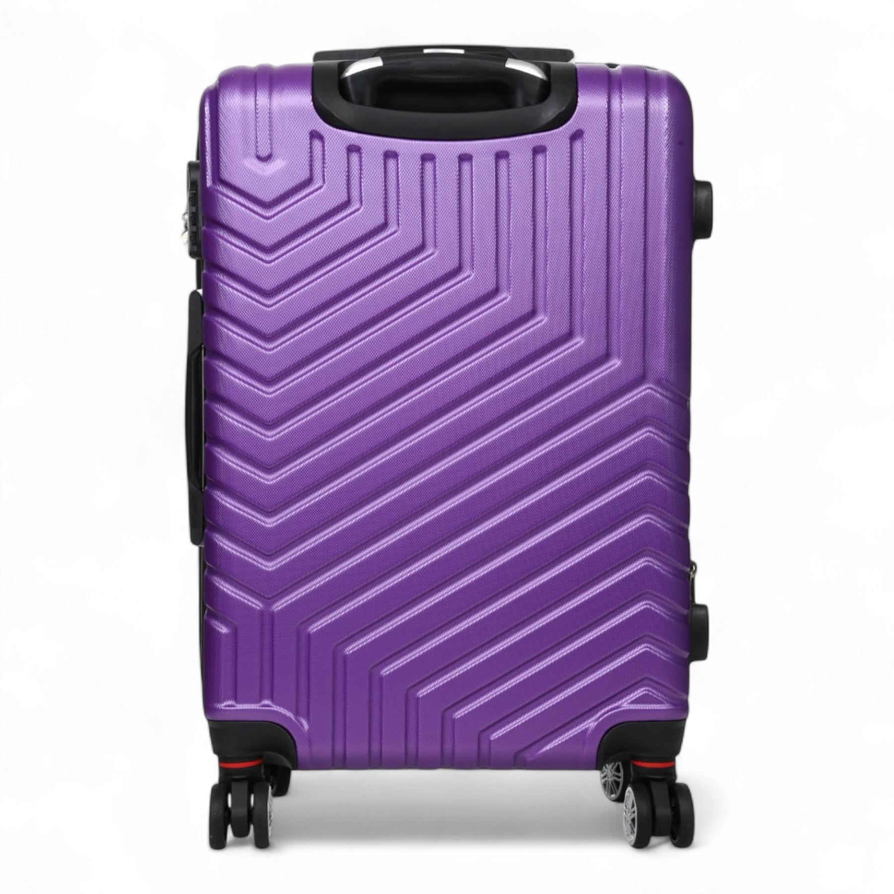 Hard Shell Luggage Set 8 Spinner Wheels ABS Suitcase