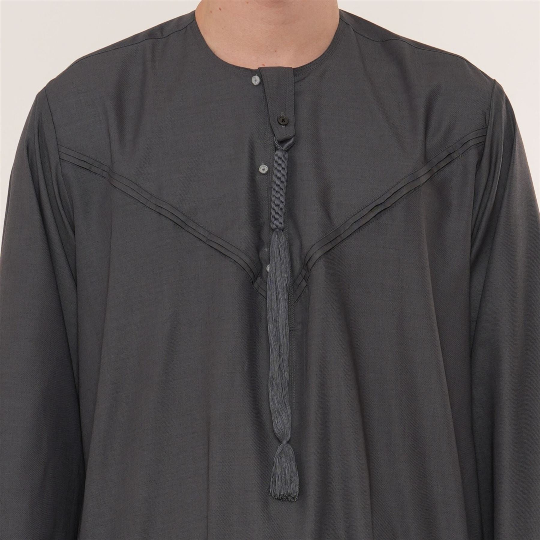 HM11 - Men's Emirati Omani Bobble Button Thobe