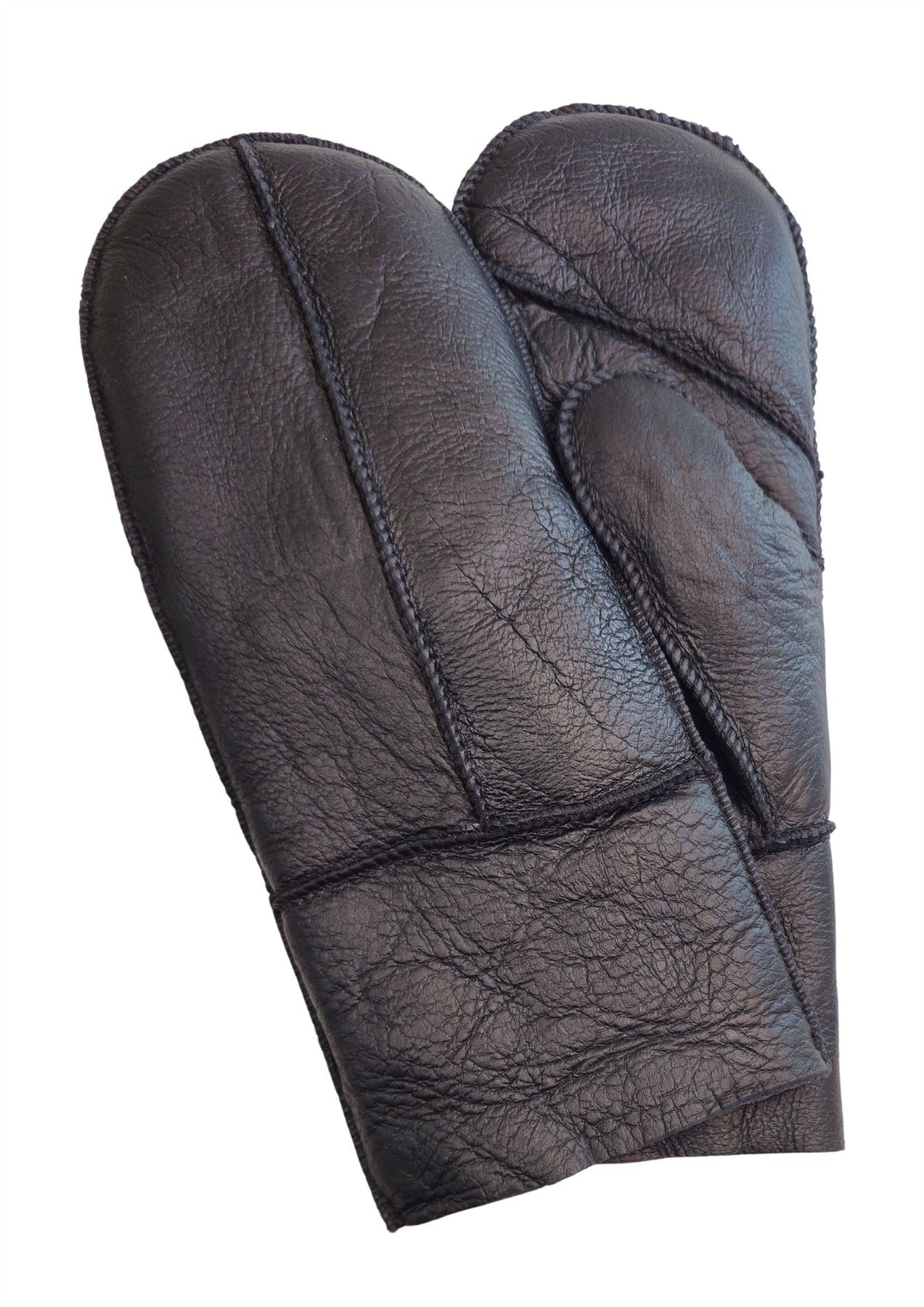 Women’s Premium Leather Shearling Wool Lining Gloves
