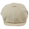 Mens 8 Panel Razor Summer Baker Boy Hat Cotton Blinders Newsboy Flat Cap Shelby - Knighthood Store