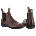 Blundstone 1900 Chestnut Brown Leather Chelsea Dress Boots Dealer Classic - Knighthood Store