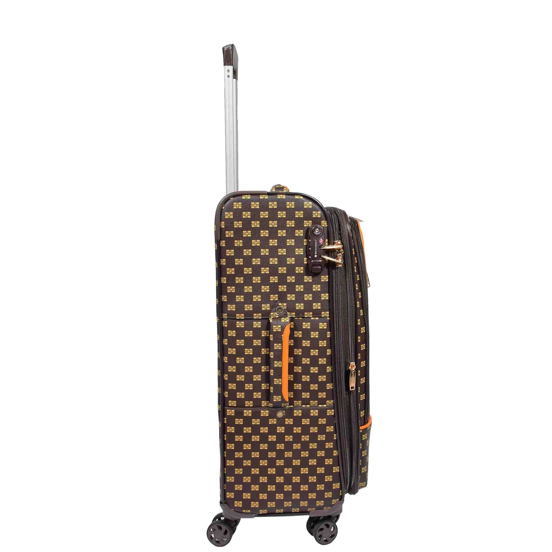 Soft Expandable Waterproof PVC Lightweight Travel Suitcase