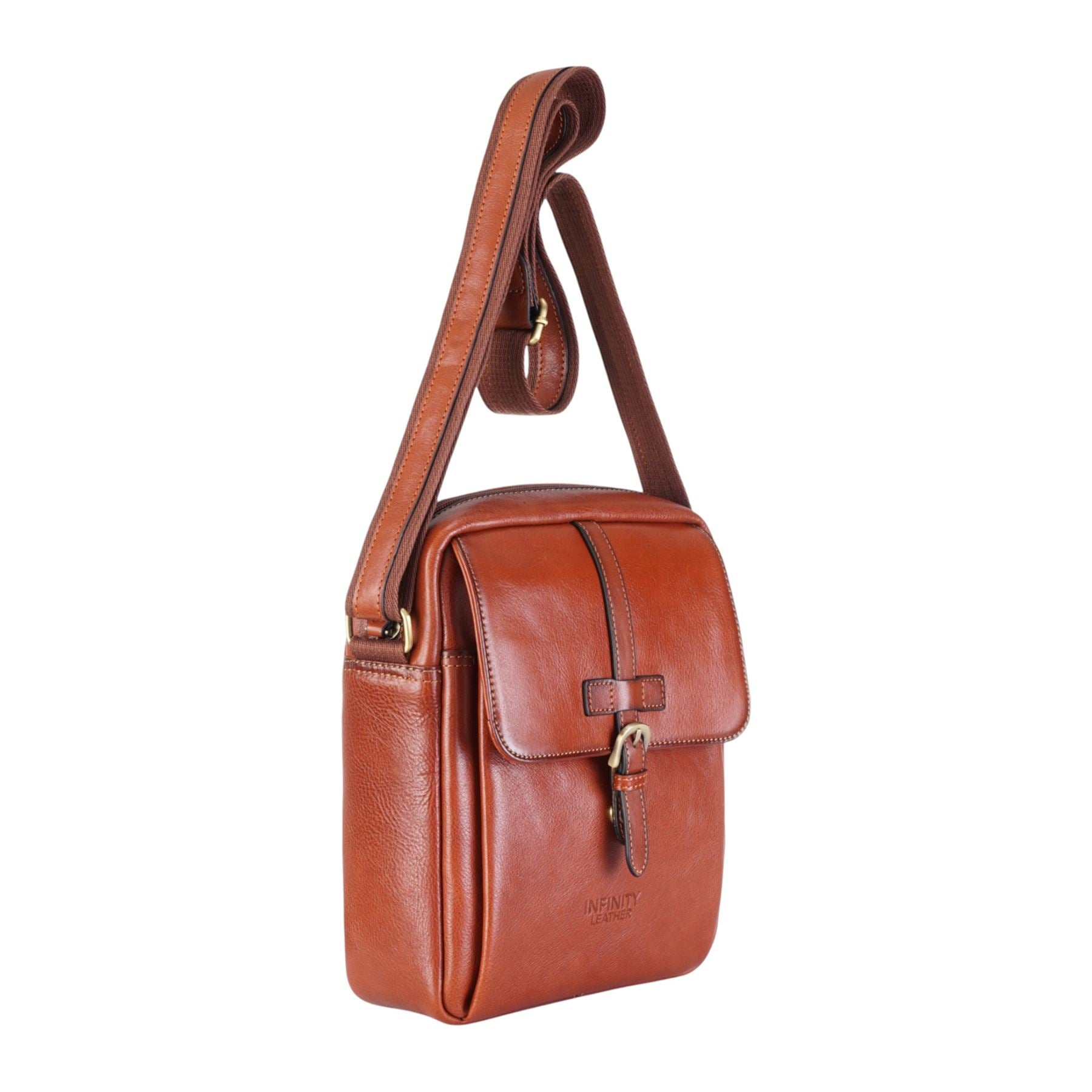 Ashby - Genuine Leather Crossbody Small Messenger Bag