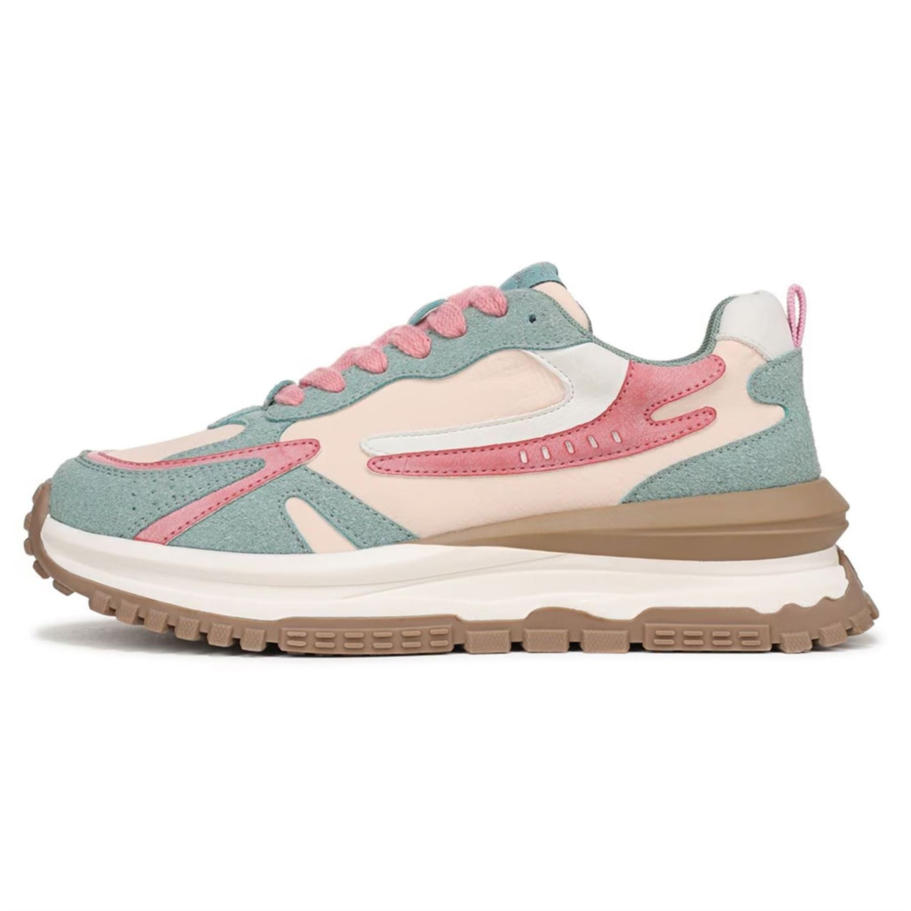 Leo - Women's Watermelon Retro Lace-Up Sneakers