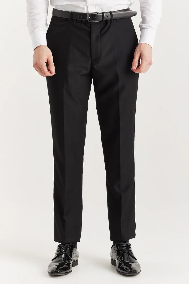 Harry - Men's Black 2 Piece Double Breasted Tuxedo Suit