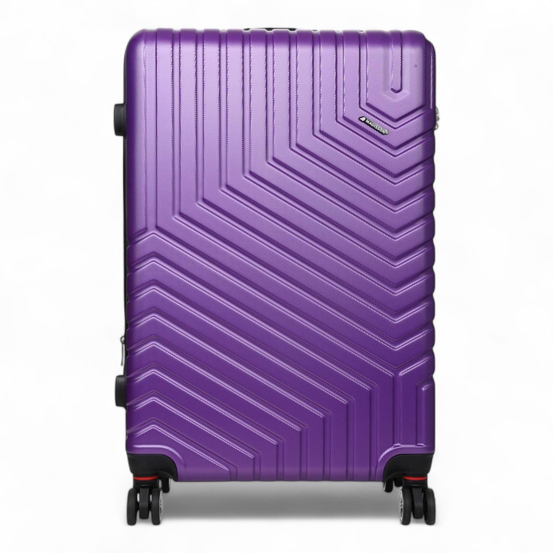 Hard Shell Luggage Set 8 Spinner Wheels ABS Suitcase