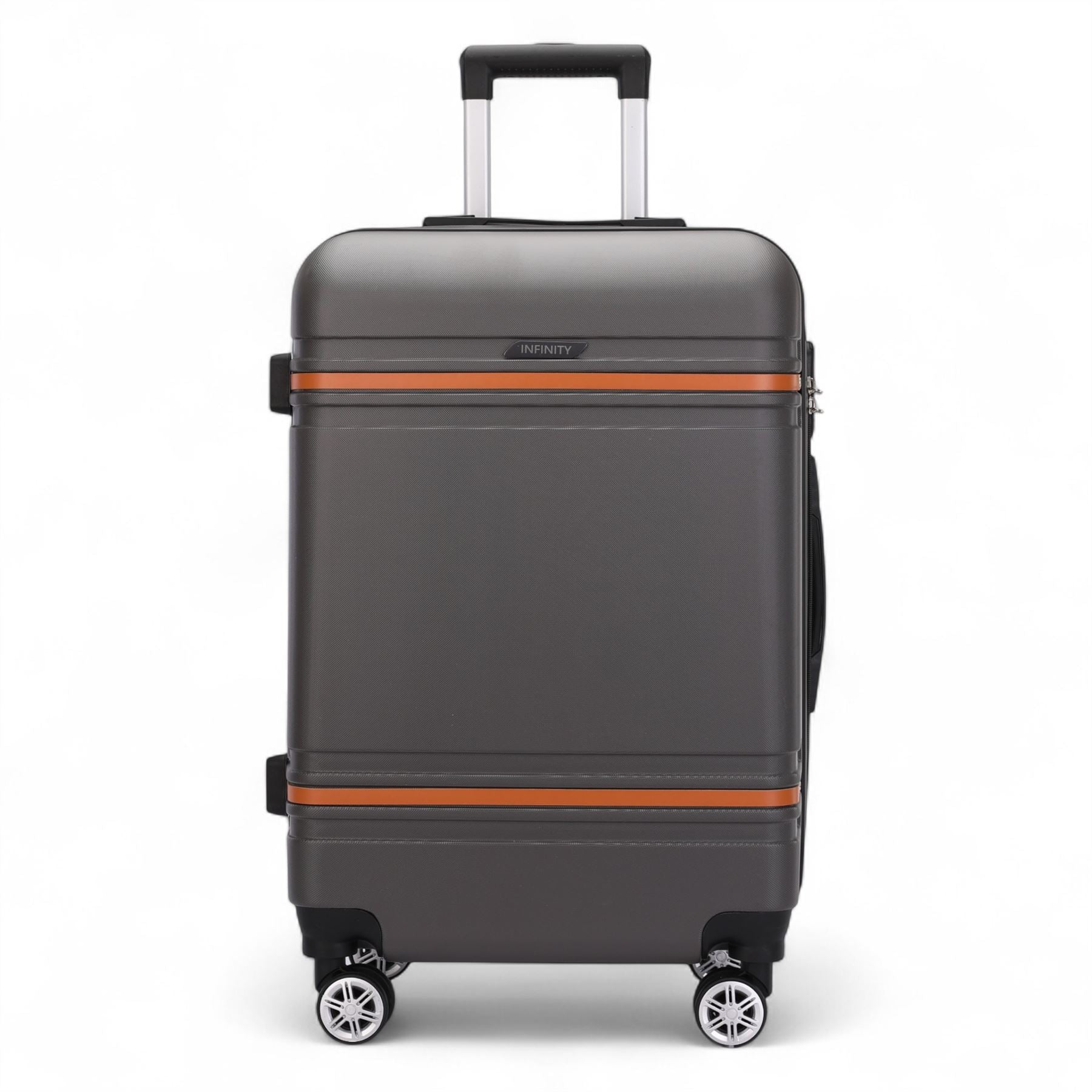 Hard Shell Modern 4-Wheel Luggage Suitcase Set