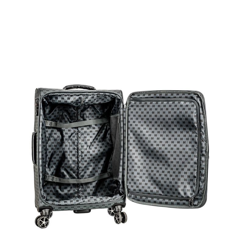 Soft Expandable Waterproof PVC Lightweight Travel Suitcase