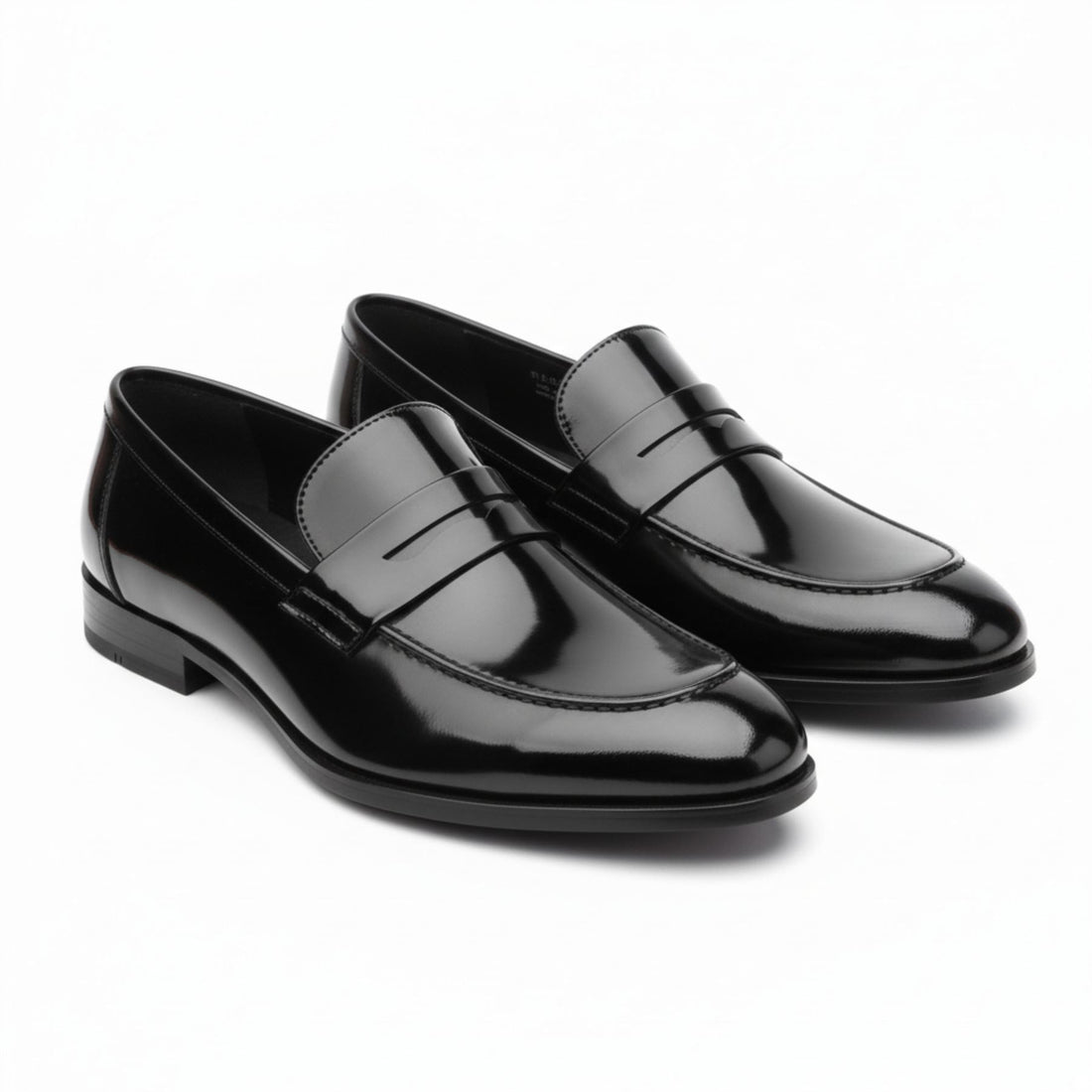 Men’s Faux Leather Slip On Penny Loafers