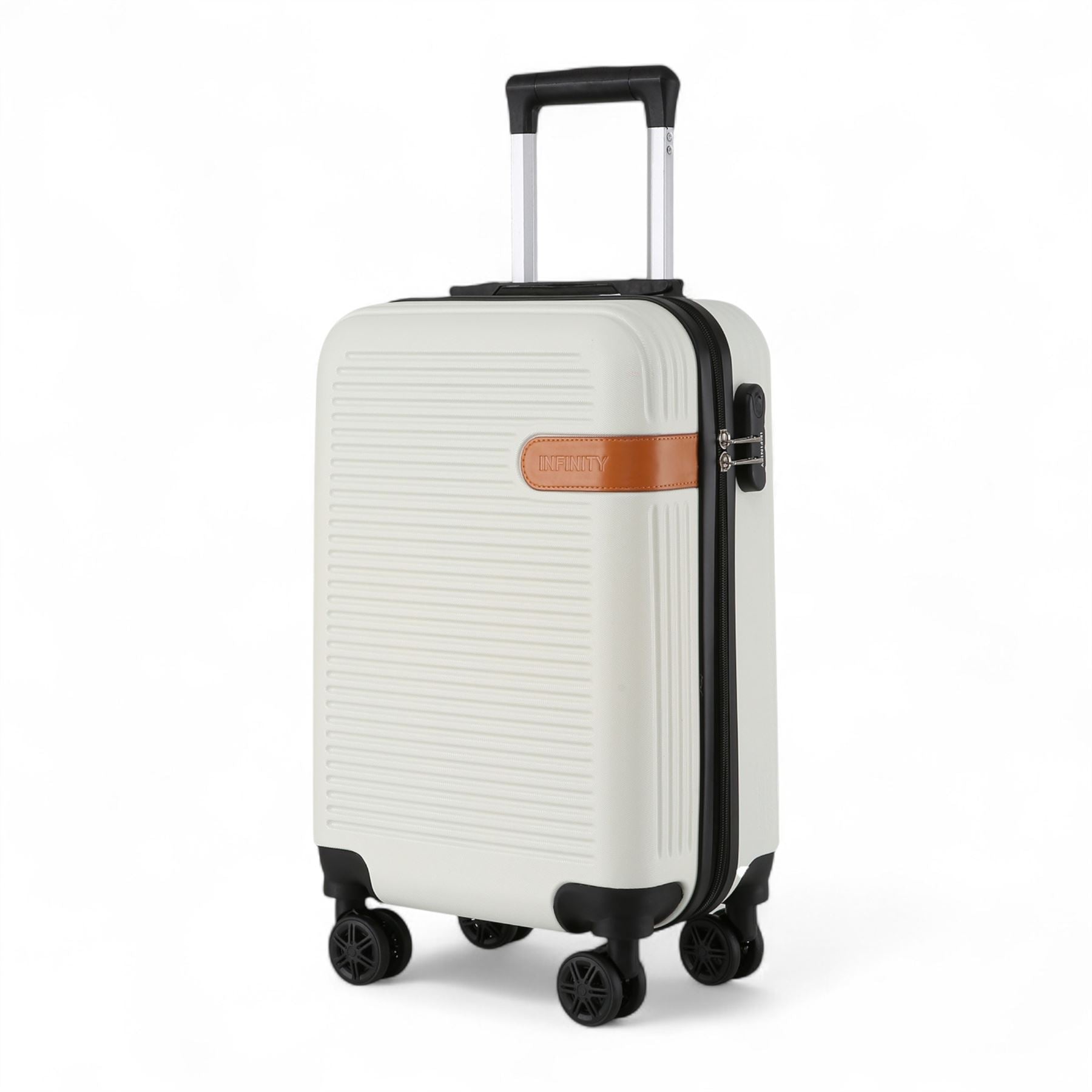 Hard Shell Classic 4-Wheel Luggage Suitcase Set