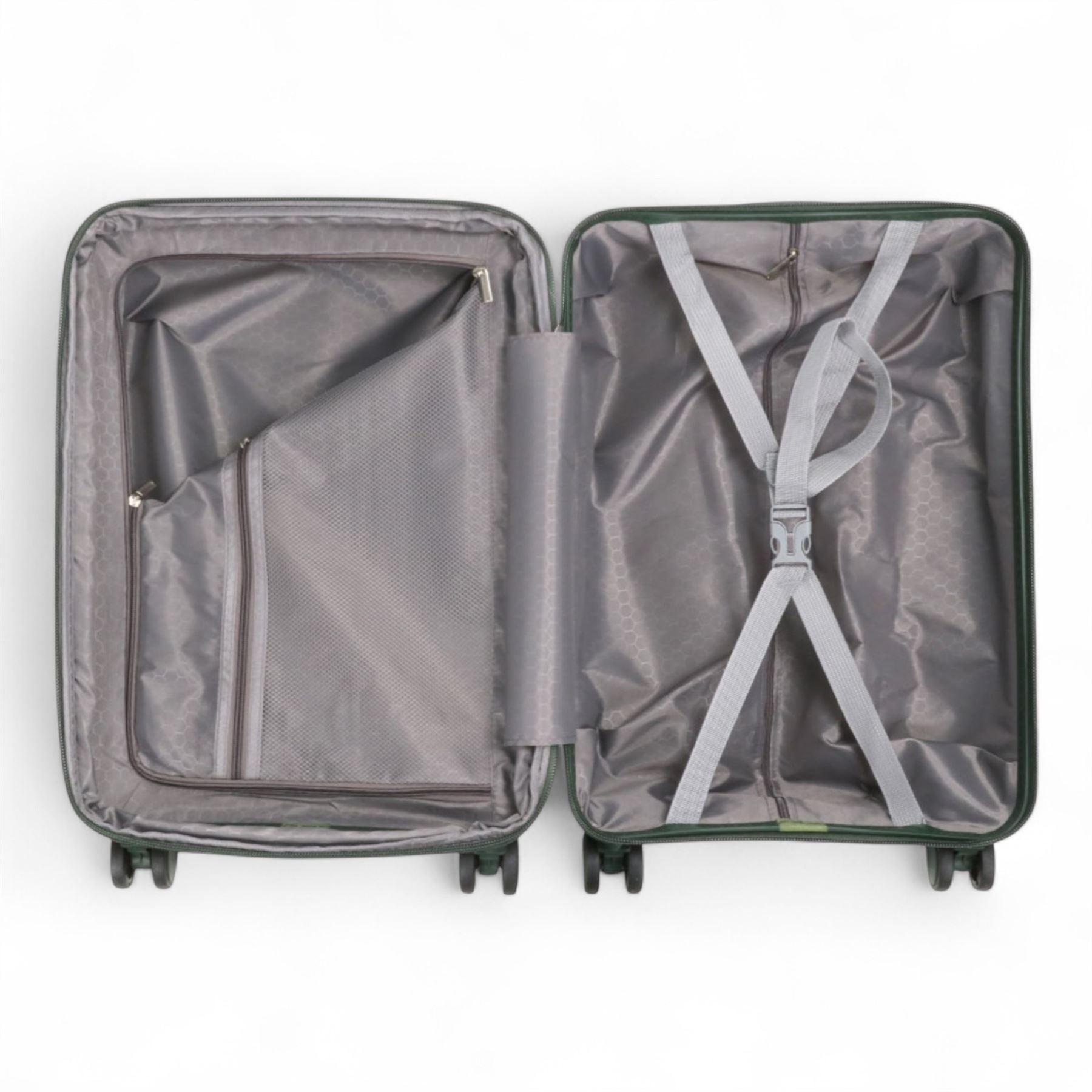 Lightweight 8 Spinner Wheels Expandable Hard Shell Luggage