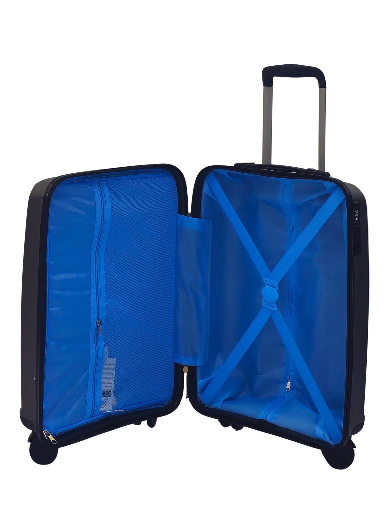 Luggage Suitcase Travel Bag Carry On Hand Cabin Check in Hard-Shell 4 Spinner Wheels